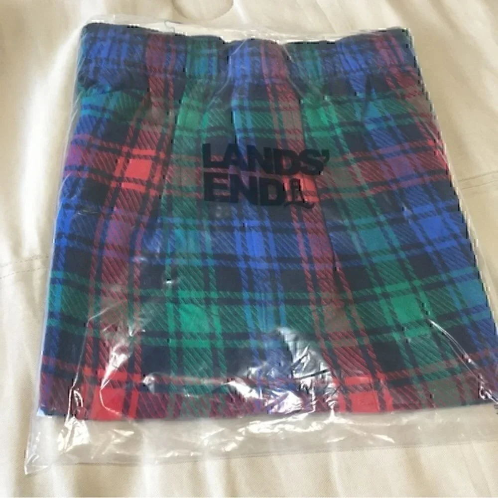 Lands' End Men's Classic Fit Flannel Boxers size small